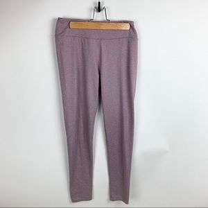 Lularoe Heathered Purple Legging, One Size
